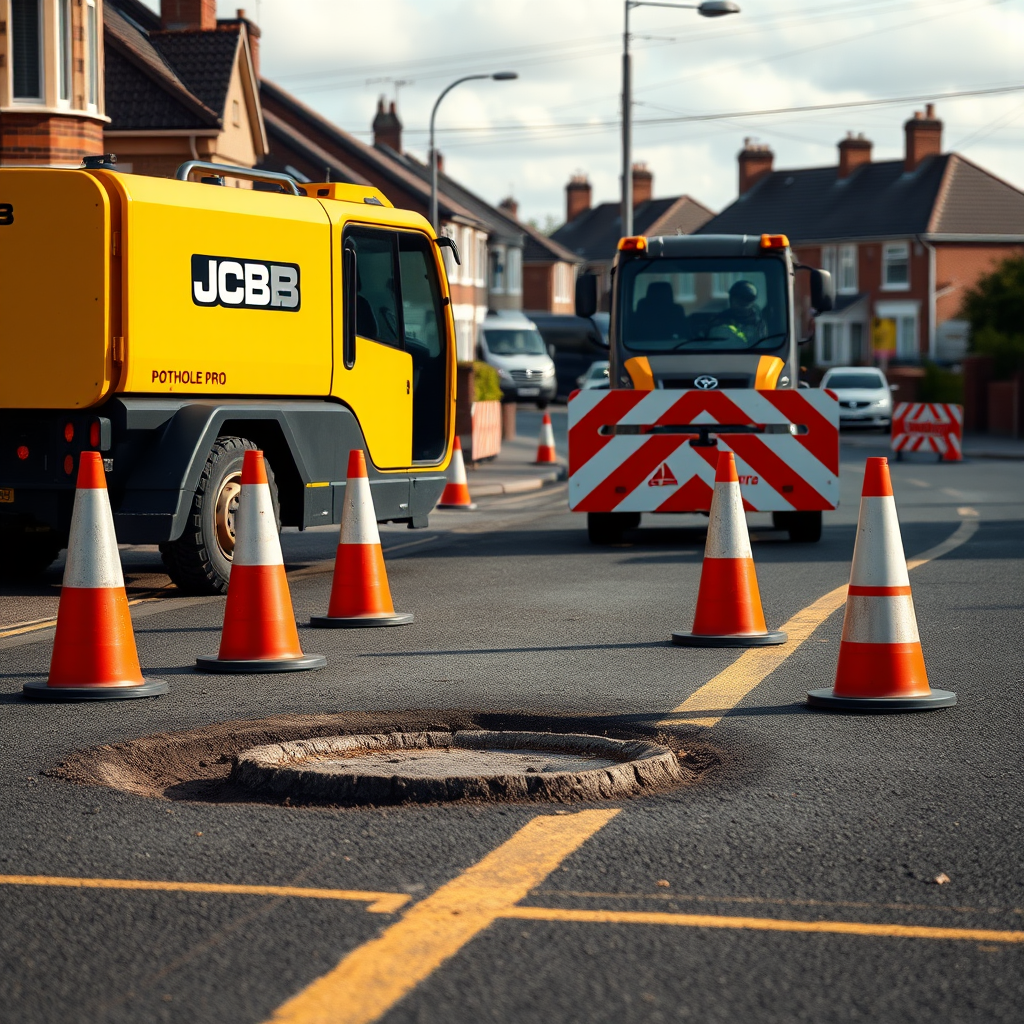 Nottinghamshire pothole machines coming this week - how they work